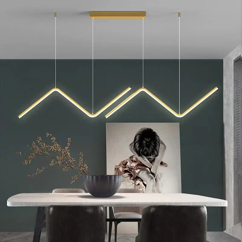 Modern Led Ceiling Chandelier for Table Dining Room Kitchen Bar