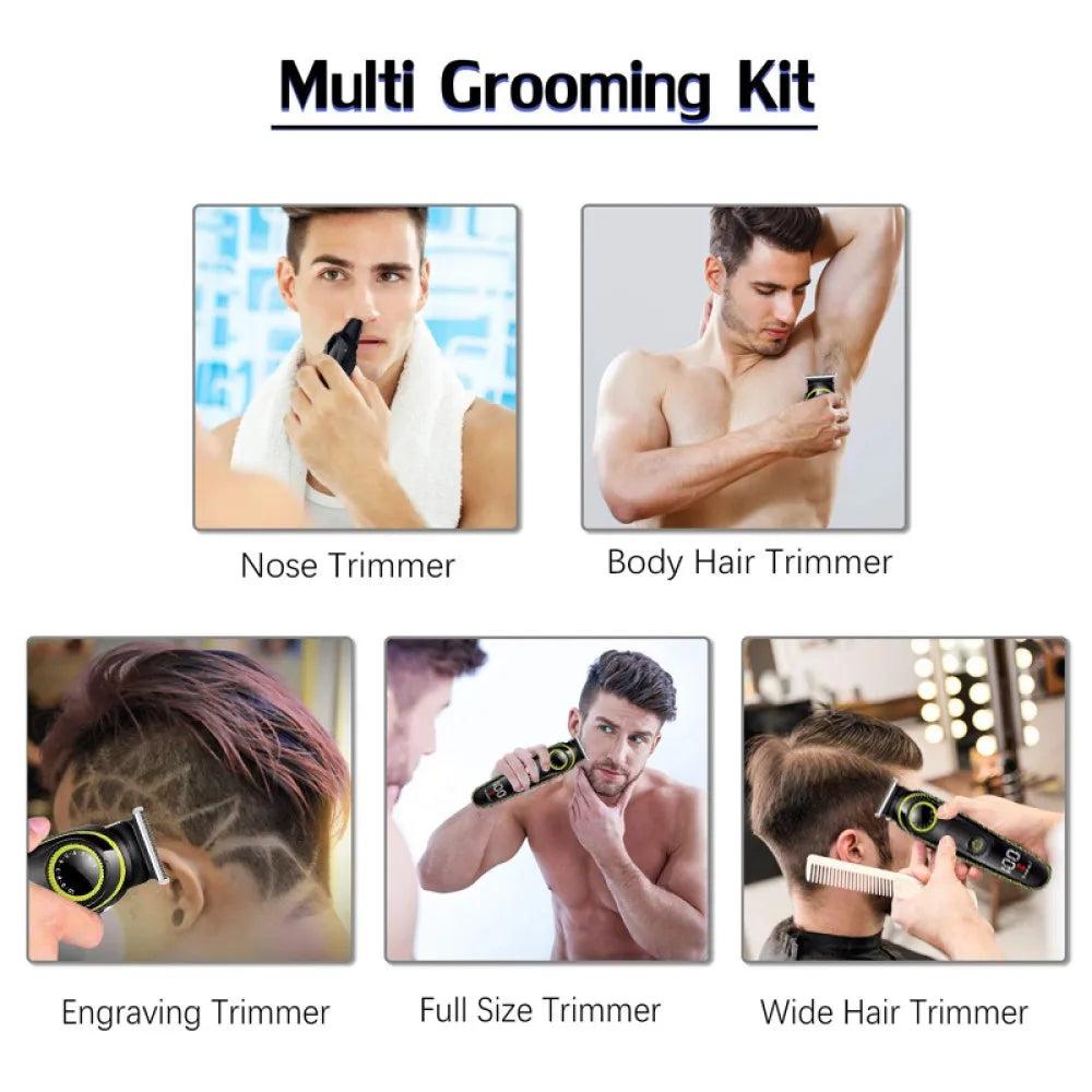 Kemei 696 Electric Hair Clipper Multifunctional Trimmer For Men