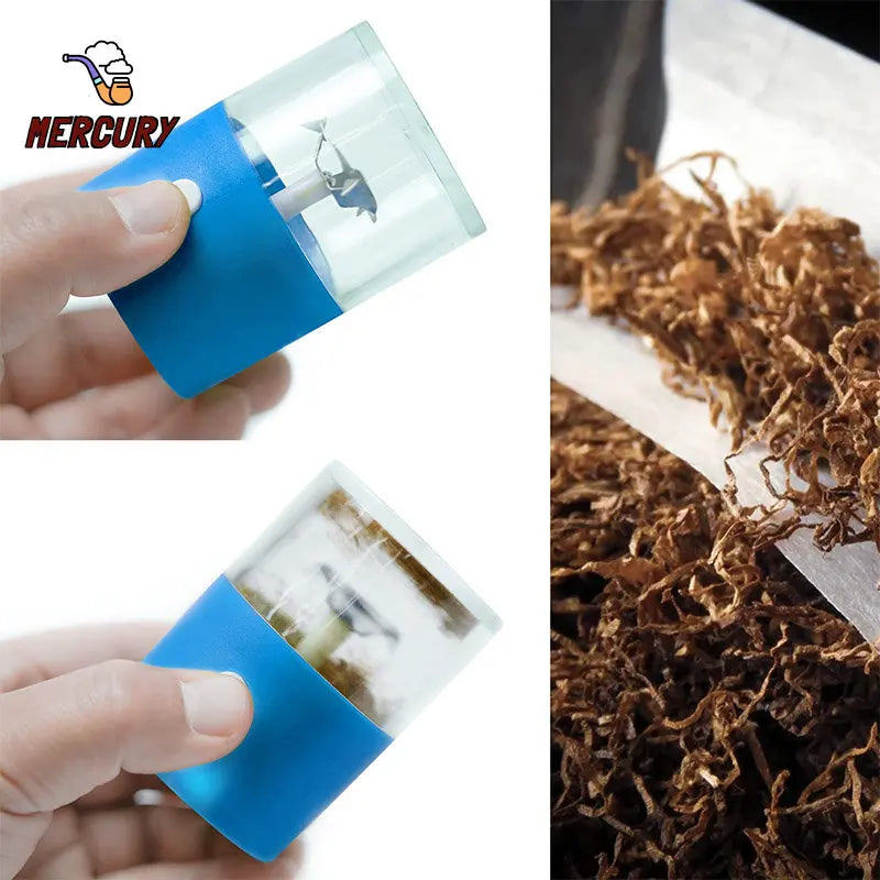 MERCURY Protable Electric Dry Herb Tobacco Grinder Multifunction Grass Crusher