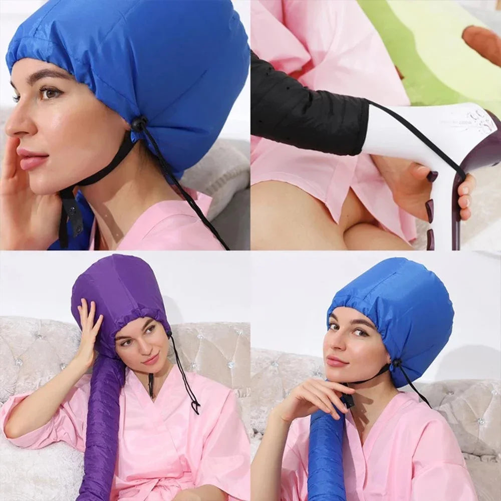 Hair Dryer Caps Care Hair Perm and Dye Styling Warm Air Adjustable Drying Hood