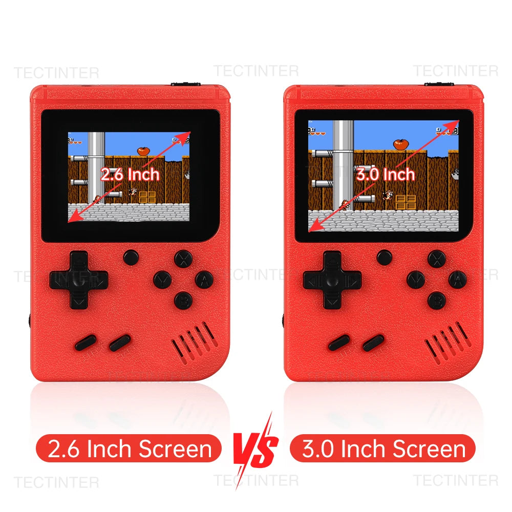Retro Portable Mini Handheld Video Game Console 8-Bit 3.0 Inch| Color Game Player Built-in 500 games