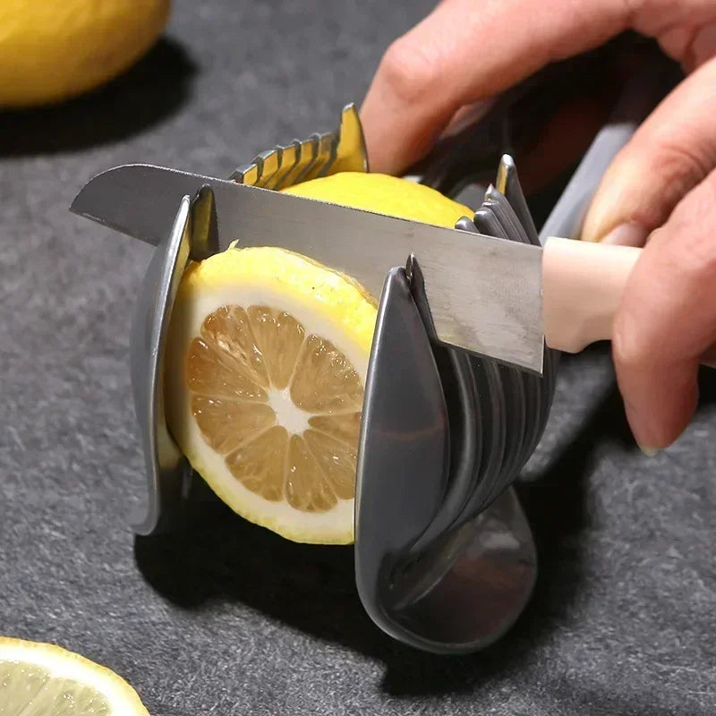 Aluminum Alloy Kitchen Handheld Orange Lemon Tomato Slicer