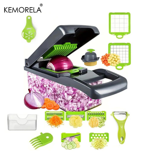 14/16 in 1 Multifunctional Vegetable and Fruit Chopper