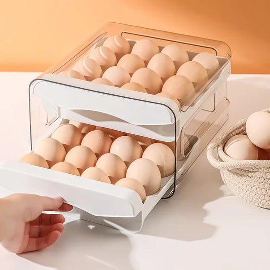 Automatic Scrolling Egg Rack Storage Holder