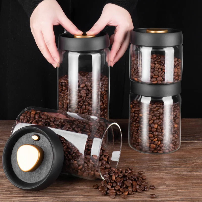 GIANXI Vacuum Sealed Jug Coffee Beans, Food Grains, Candy, and More