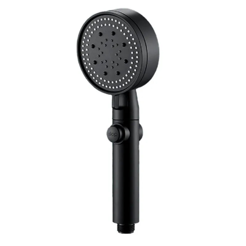 5 Mode Adjustable High Pressure Shower One-key Stop Water Massage Shower Head