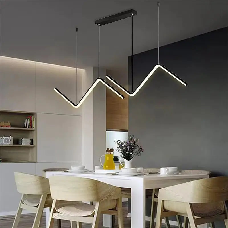 Modern Led Ceiling Chandelier for Table Dining Room Kitchen Bar